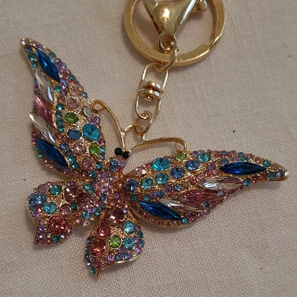 Colorful Butterfly Keychain - Picture 4 of 4